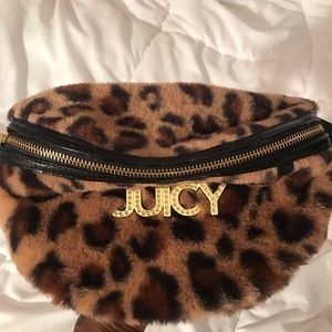 New Juicy Couture Plush Fanny Pack
